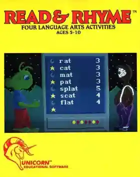 Read & Rhyme